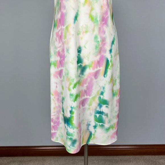 Amanda Uprichard Womens Tie Dye Racerback Midi Dress Sleeveless size Medium - Picture 5 of 12